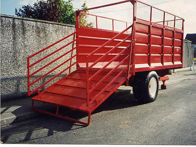 Cattle Grain Silage Trailer